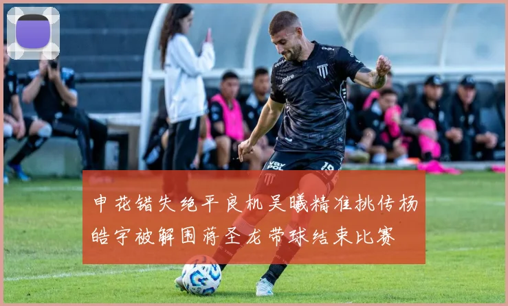 申花错失绝平良机吴曦精准挑传杨皓宇被解围蒋圣龙带球结束比赛