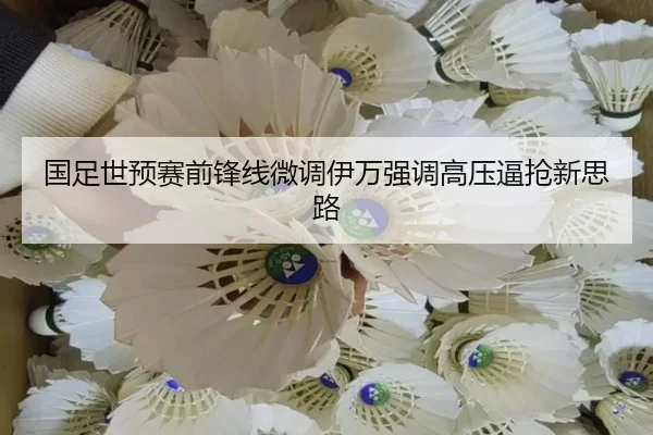 国足世预赛前锋线微调伊万强调高压逼抢新思路 - kaiyun
